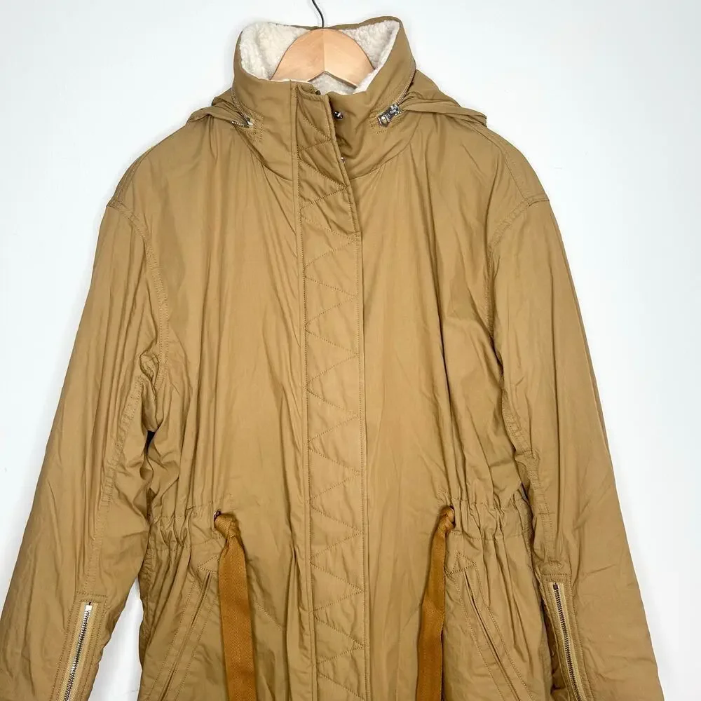 RAG & BONE M42 Military Reverisble Sherpa Long Line Utilitarian Parka - Picture 5 of 15